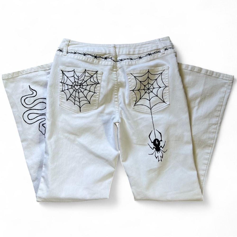 Custom White Jeans - Picture 2 of 8